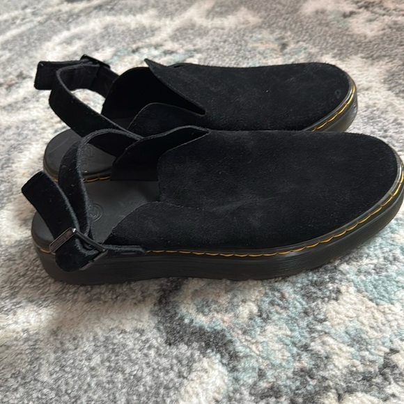 Dr. Martens Shoes - Dr. Marten Carlson Suede Slingback Mules